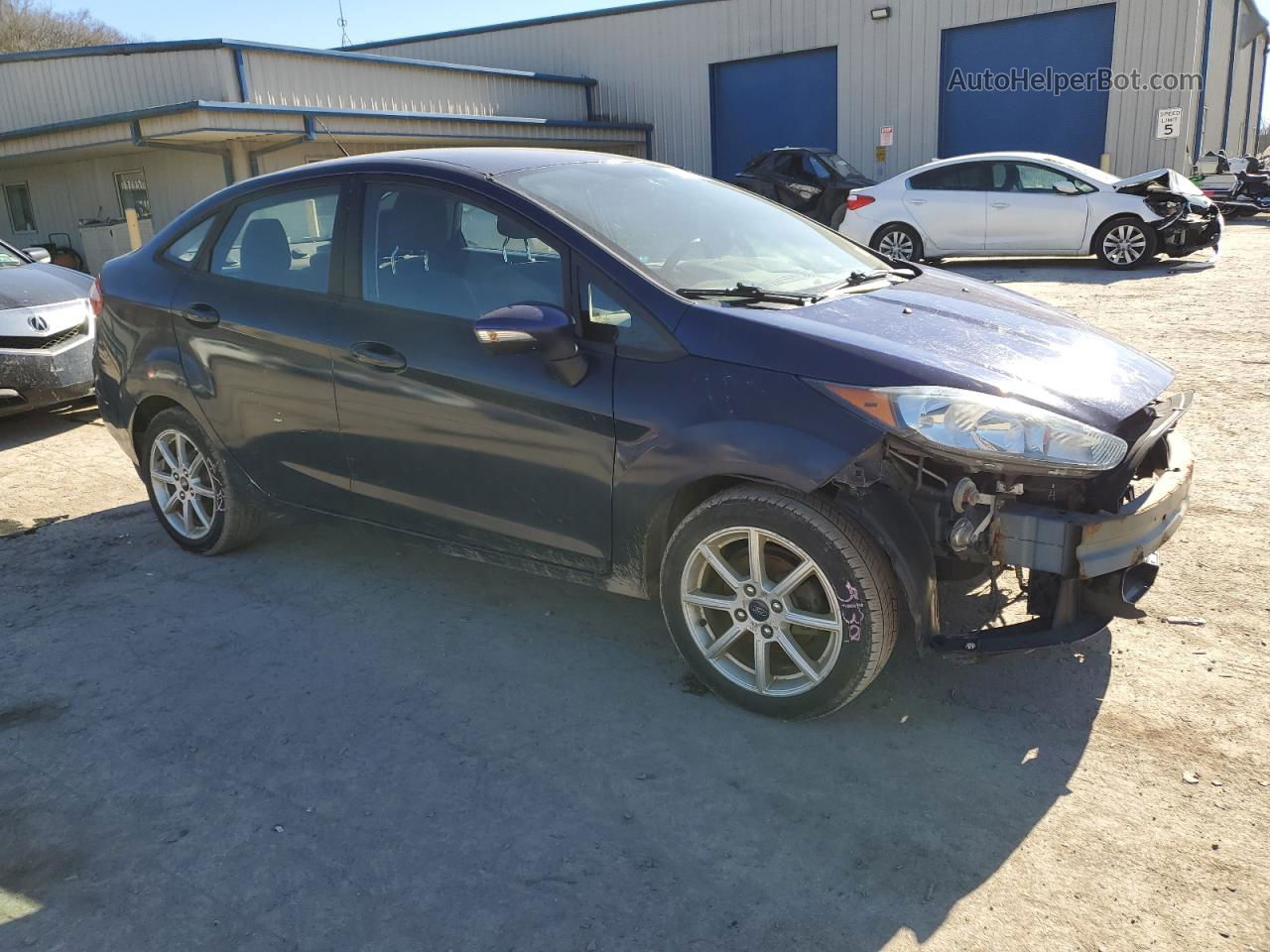 2016 Ford Fiesta Se Blue vin: 3FADP4BJ5GM193138