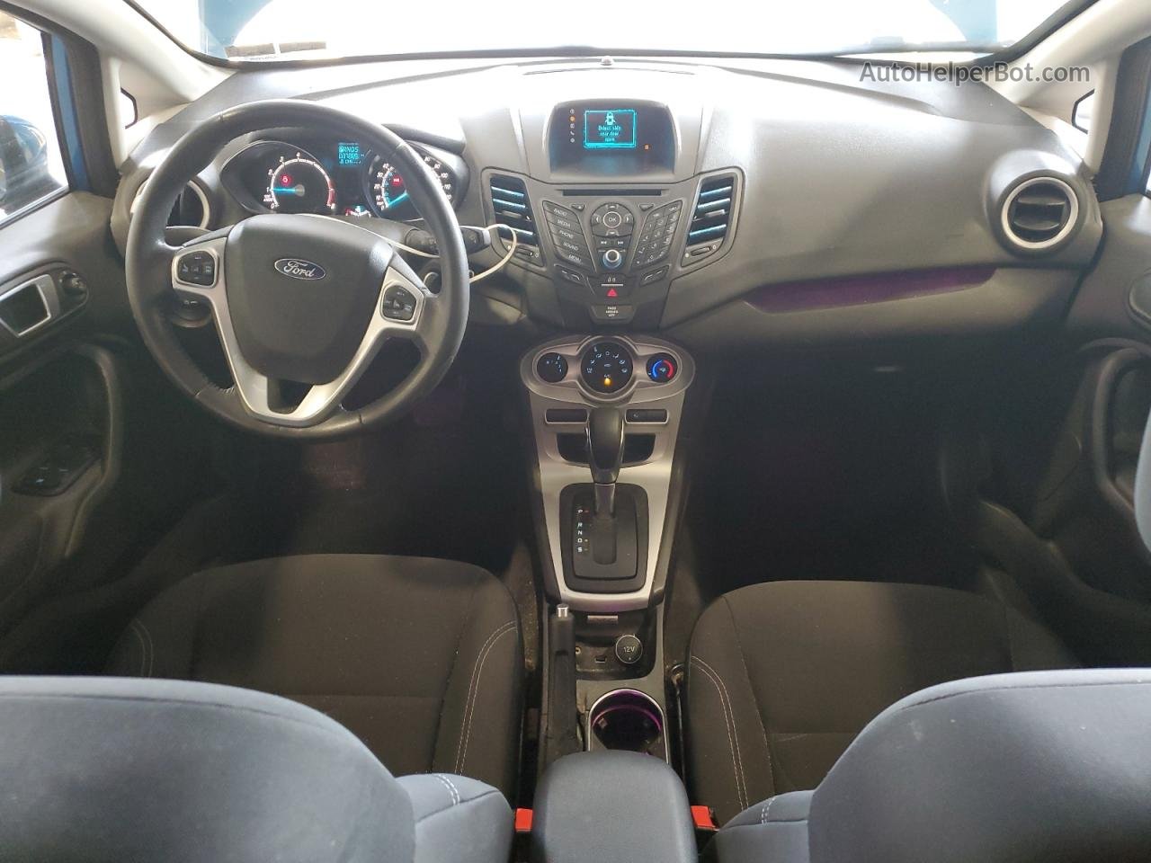 2016 Ford Fiesta Se Синий vin: 3FADP4BJ5GM194497