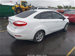 2017 Ford Fiesta Se White vin: 3FADP4BJ5HM110423