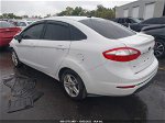 2017 Ford Fiesta Se White vin: 3FADP4BJ5HM110423