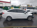 2017 Ford Fiesta Se White vin: 3FADP4BJ5HM110423