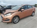 2017 Ford Fiesta Se Orange vin: 3FADP4BJ5HM137198
