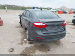 2017 Ford Fiesta Se Gray vin: 3FADP4BJ5HM143194