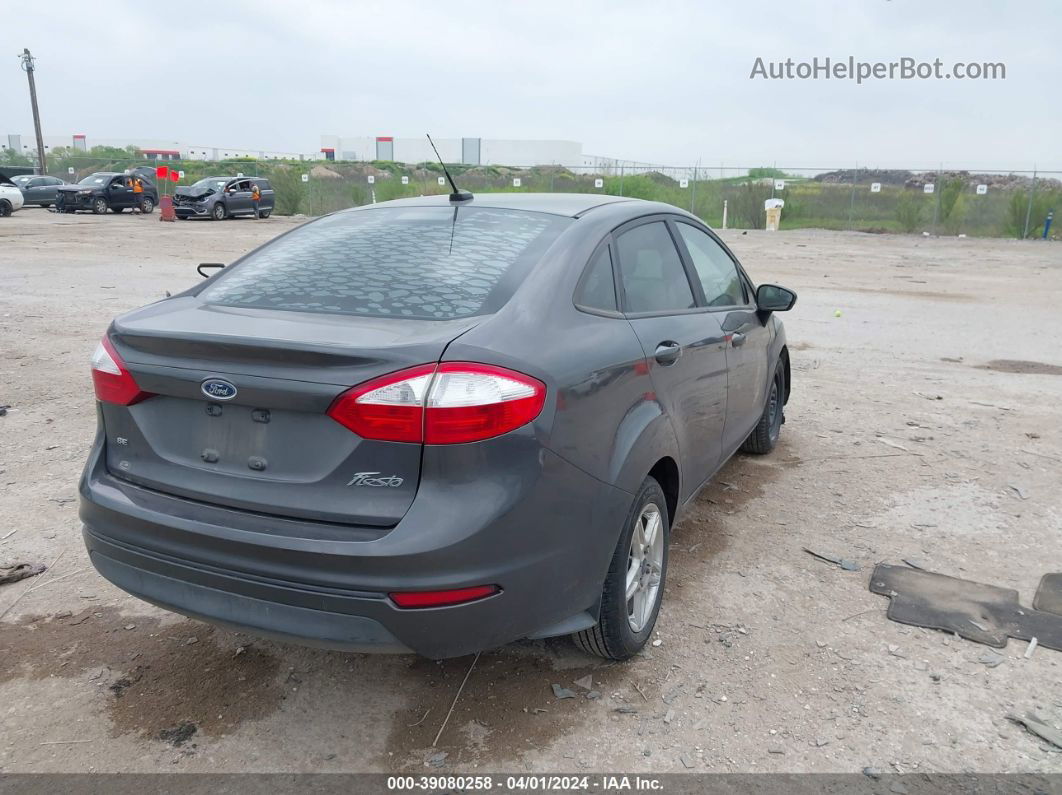 2017 Ford Fiesta Se Gray vin: 3FADP4BJ5HM143194