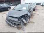 2017 Ford Fiesta Se Gray vin: 3FADP4BJ5HM143194