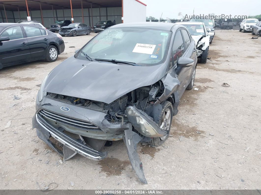 2017 Ford Fiesta Se Gray vin: 3FADP4BJ5HM143194