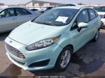 2017 Ford Fiesta Se Teal vin: 3FADP4BJ5HM157824