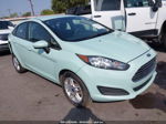 2017 Ford Fiesta Se Teal vin: 3FADP4BJ5HM157824