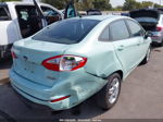 2017 Ford Fiesta Se Teal vin: 3FADP4BJ5HM157824