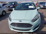 2017 Ford Fiesta Se Teal vin: 3FADP4BJ5HM157824