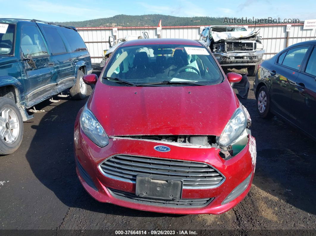2017 Ford Fiesta Se Red vin: 3FADP4BJ5HM158424