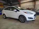 2019 Ford Fiesta Se White vin: 3FADP4BJ5KM105570