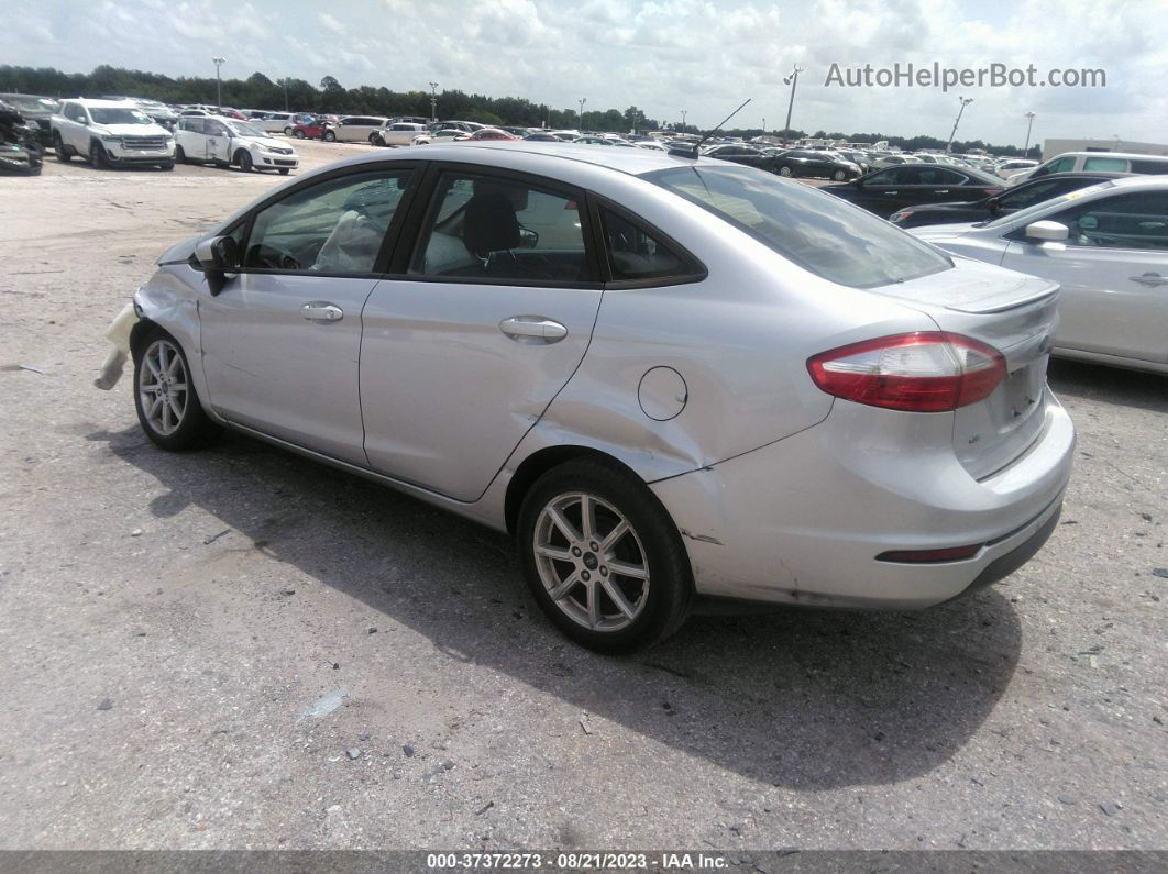 2019 Ford Fiesta Se Silver vin: 3FADP4BJ5KM112664