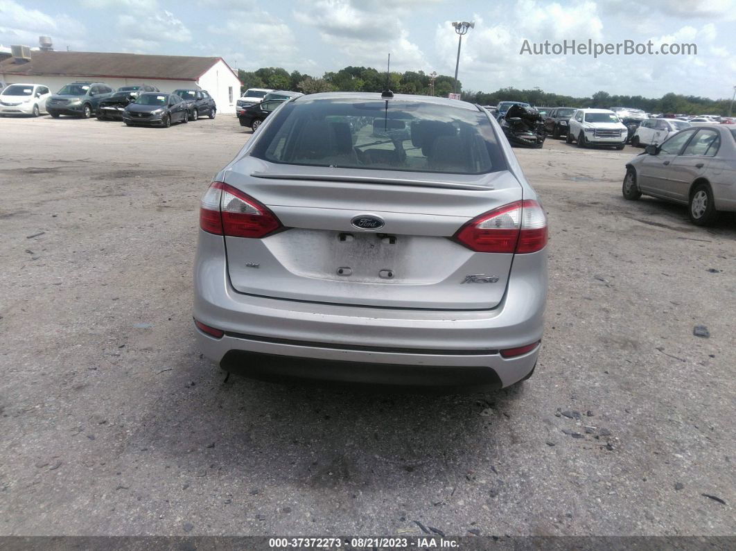 2019 Ford Fiesta Se Silver vin: 3FADP4BJ5KM112664