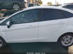 2019 Ford Fiesta Se White vin: 3FADP4BJ5KM117069