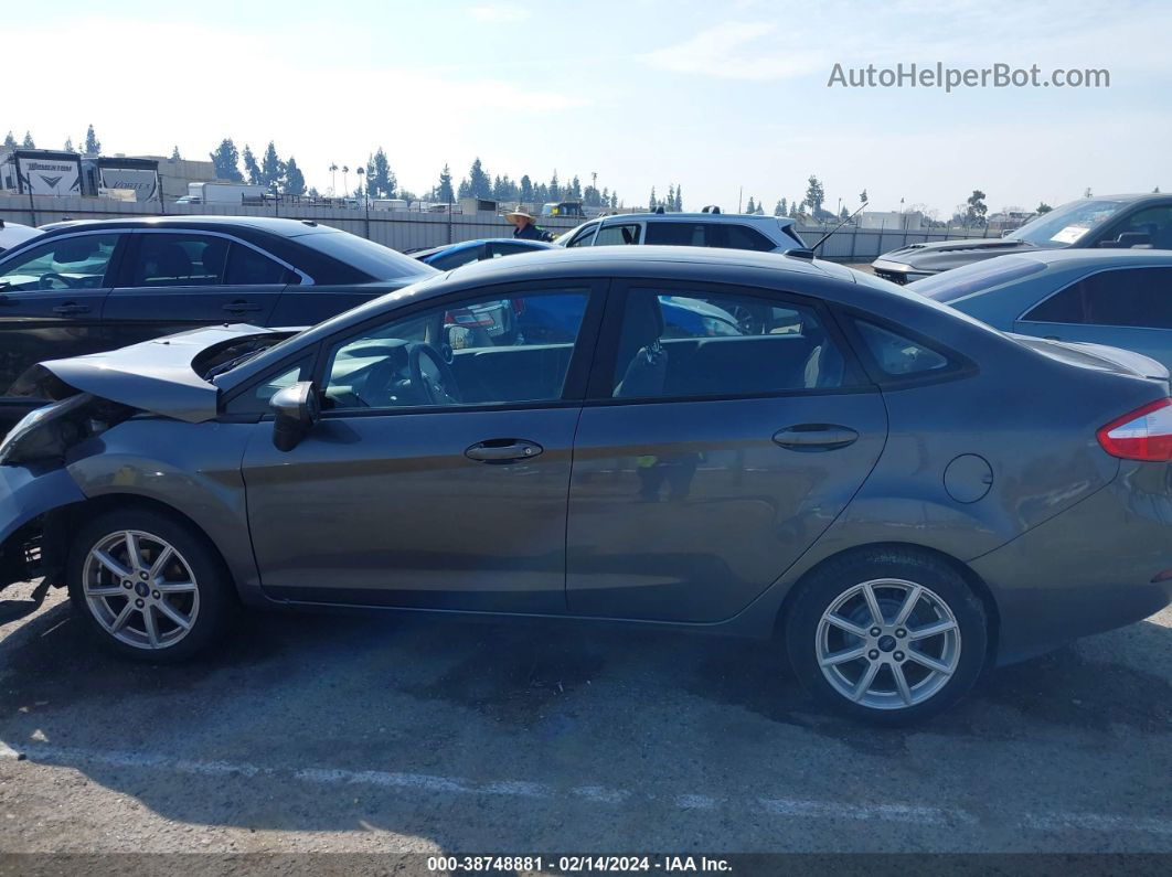 2019 Ford Fiesta Se Gray vin: 3FADP4BJ5KM133675