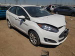 2019 Ford Fiesta Se White vin: 3FADP4BJ5KM137693