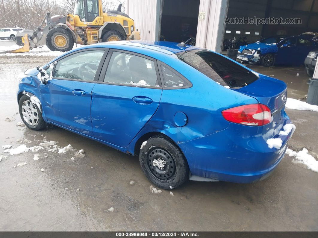 2011 Ford Fiesta Se Синий vin: 3FADP4BJ6BM155913