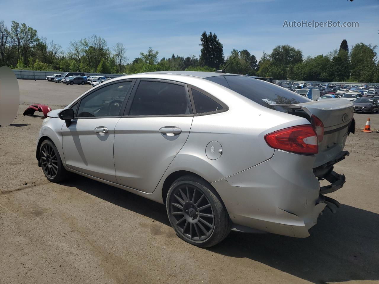 2011 Ford Fiesta Se Silver vin: 3FADP4BJ6BM160058