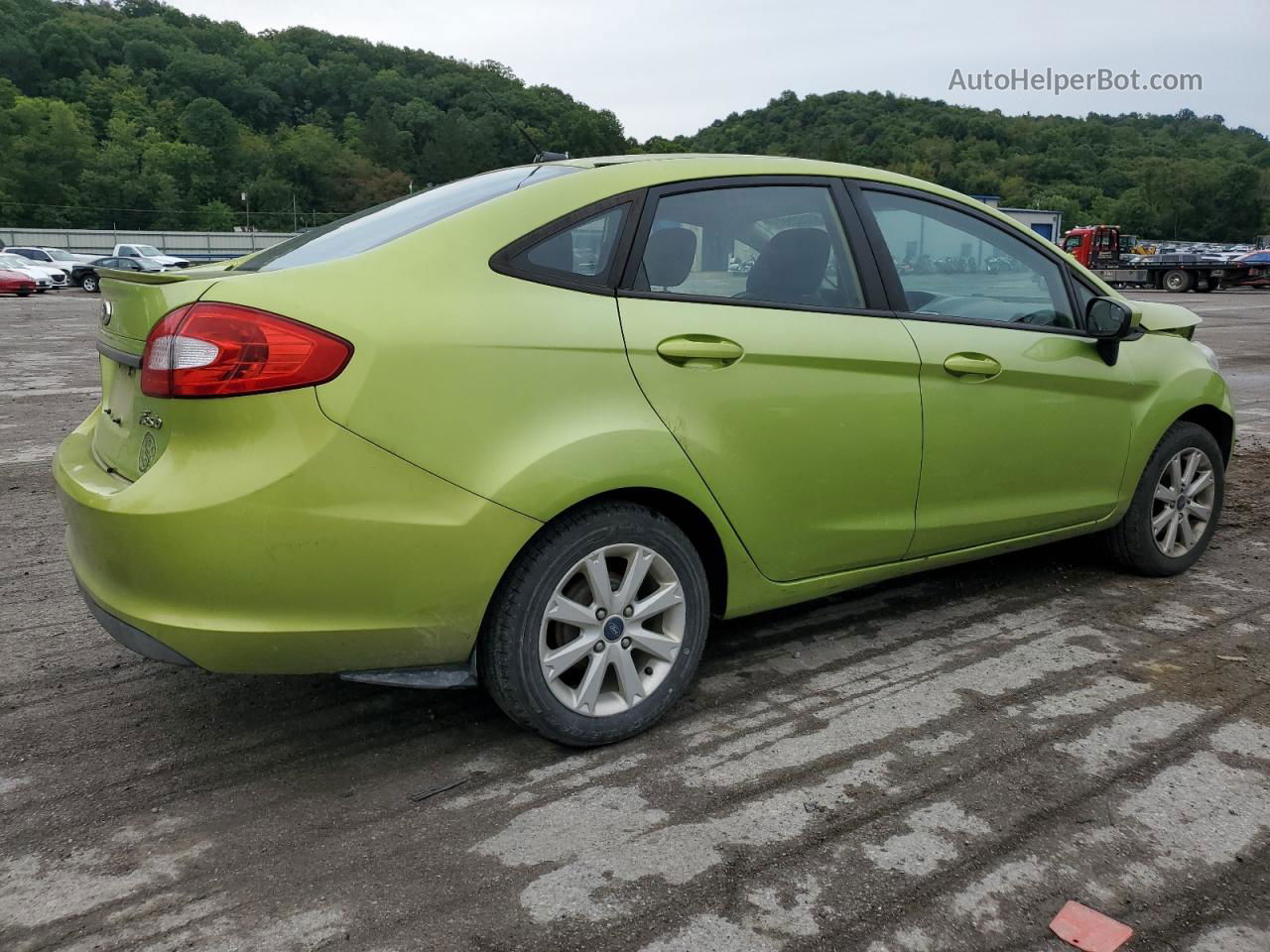 2011 Ford Fiesta Se Green vin: 3FADP4BJ6BM171450