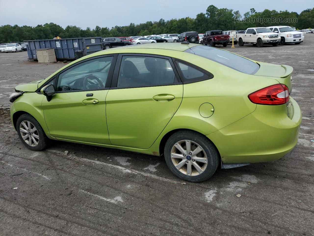 2011 Ford Fiesta Se Green vin: 3FADP4BJ6BM171450