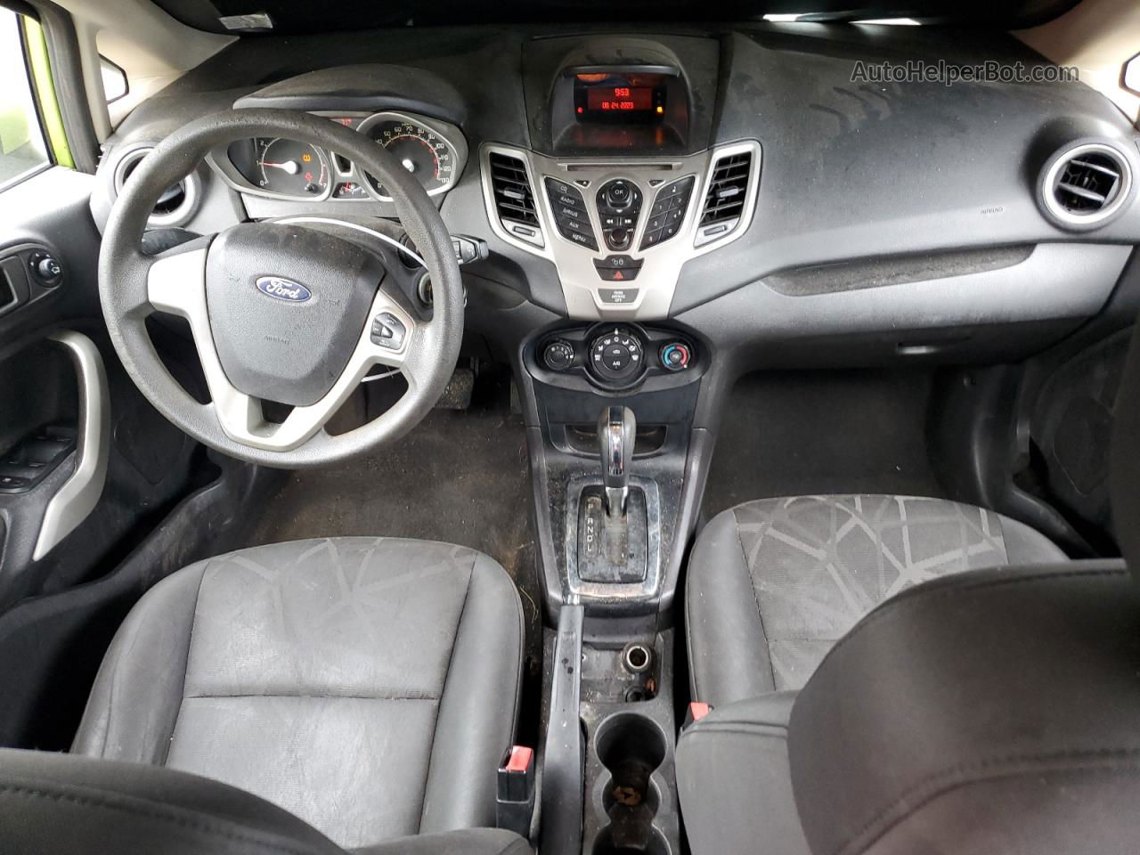 2011 Ford Fiesta Se Зеленый vin: 3FADP4BJ6BM171450