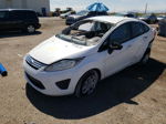 2011 Ford Fiesta Se White vin: 3FADP4BJ6BM226009