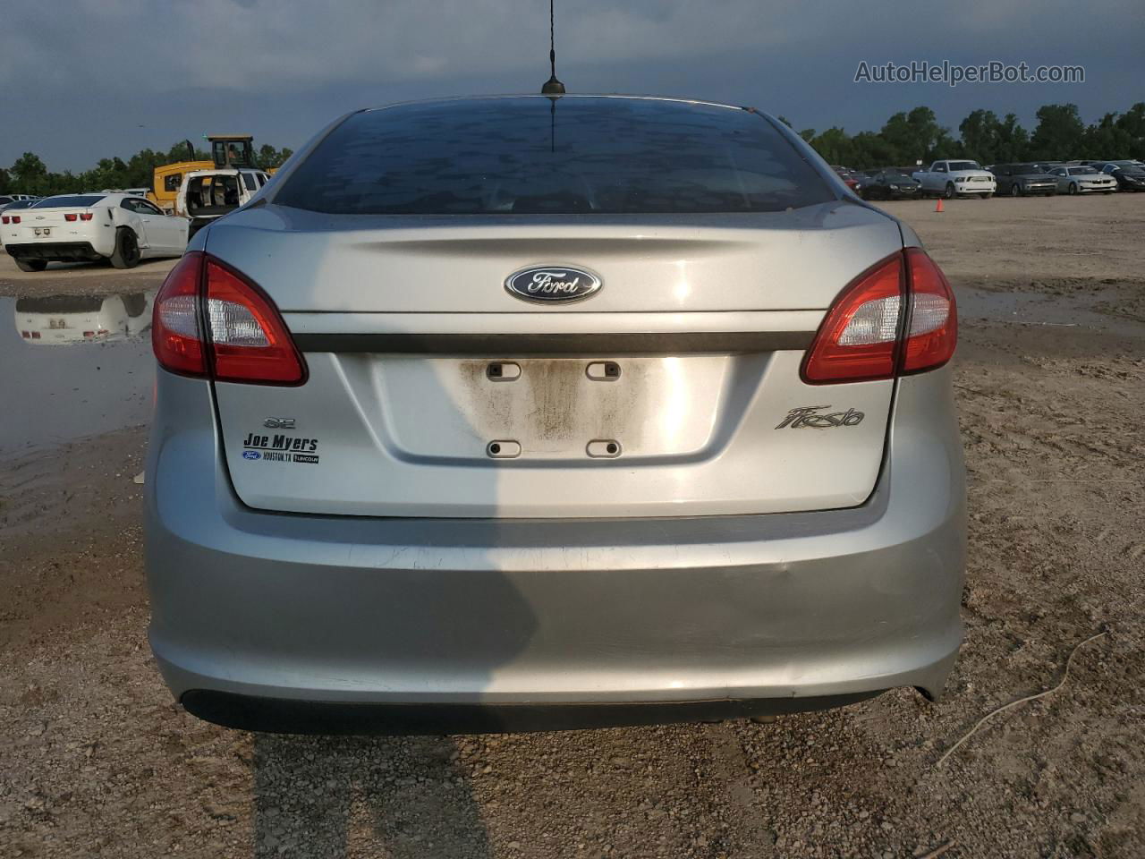 2011 Ford Fiesta Se Серый vin: 3FADP4BJ6BM238967