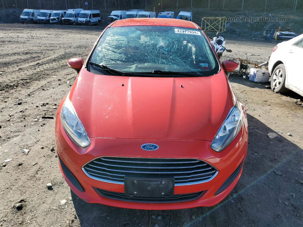 2015 Ford Fiesta Se Red vin: 3FADP4BJ6FM218725