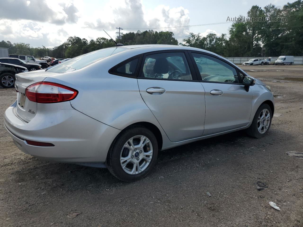 2016 Ford Fiesta Se Silver vin: 3FADP4BJ6GM111997