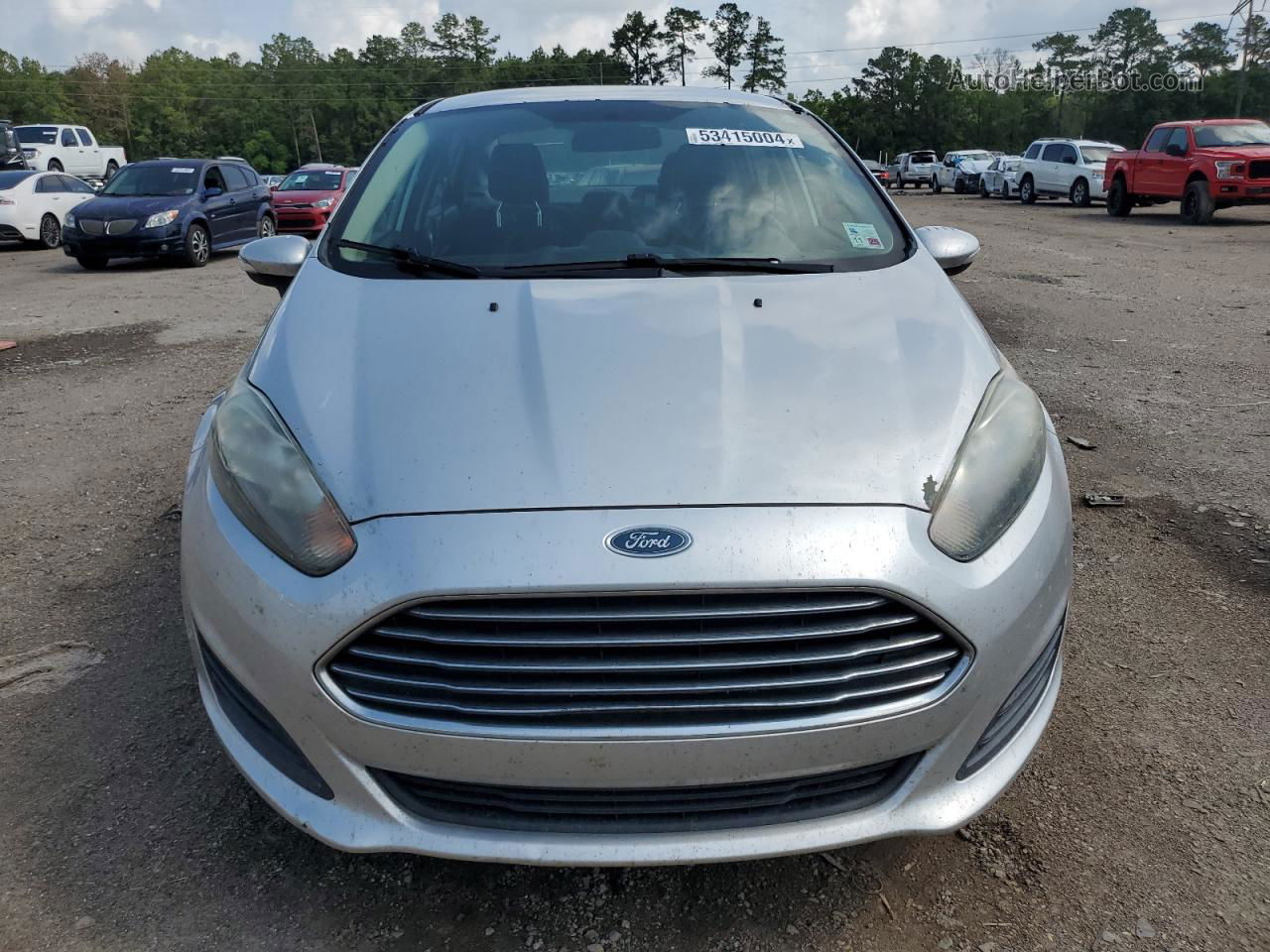 2016 Ford Fiesta Se Silver vin: 3FADP4BJ6GM111997