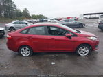 2016 Ford Fiesta Se Maroon vin: 3FADP4BJ6GM122000