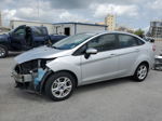 2016 Ford Fiesta Se Серебряный vin: 3FADP4BJ6GM166482