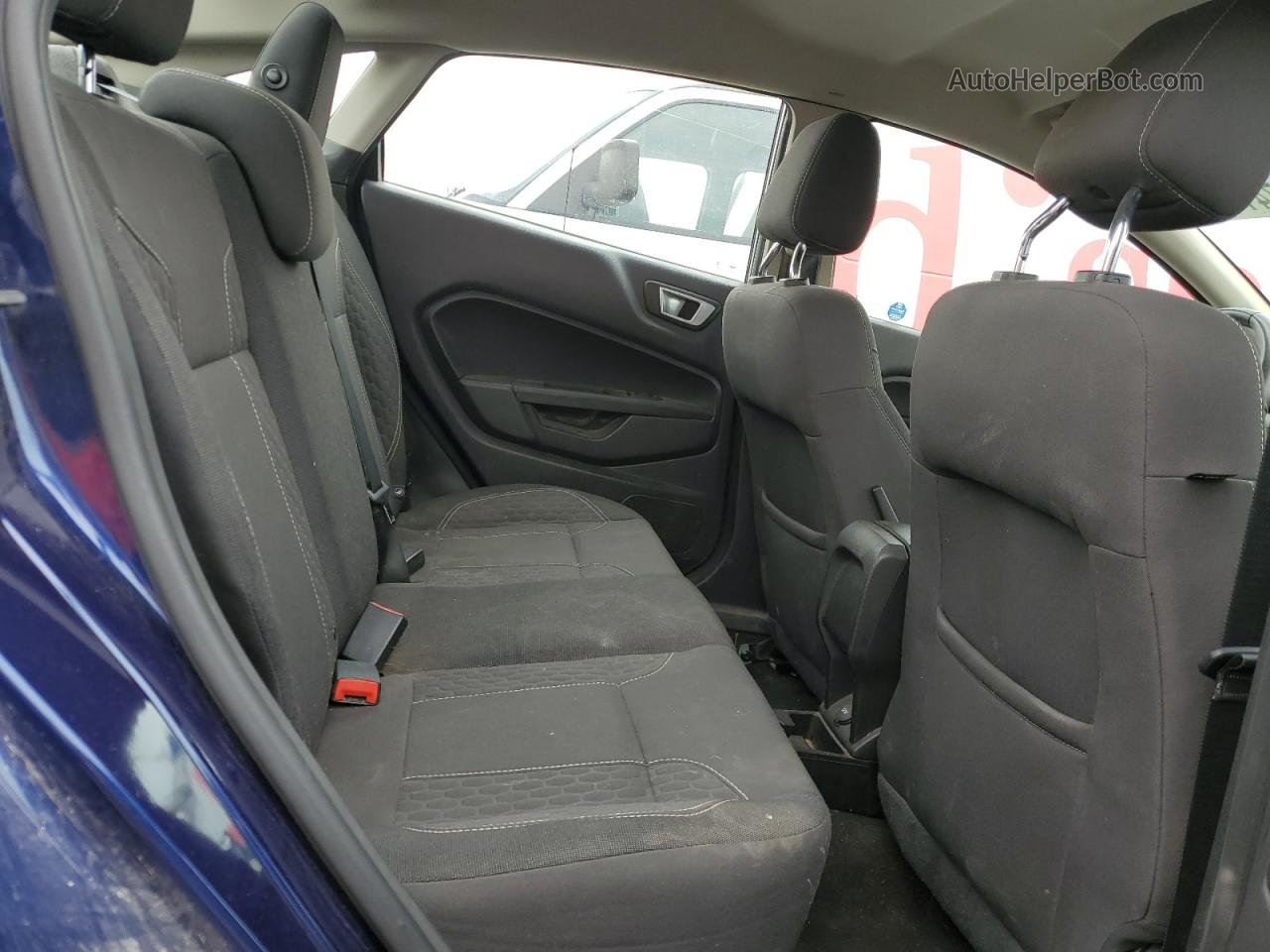 2016 Ford Fiesta Se Синий vin: 3FADP4BJ6GM170211