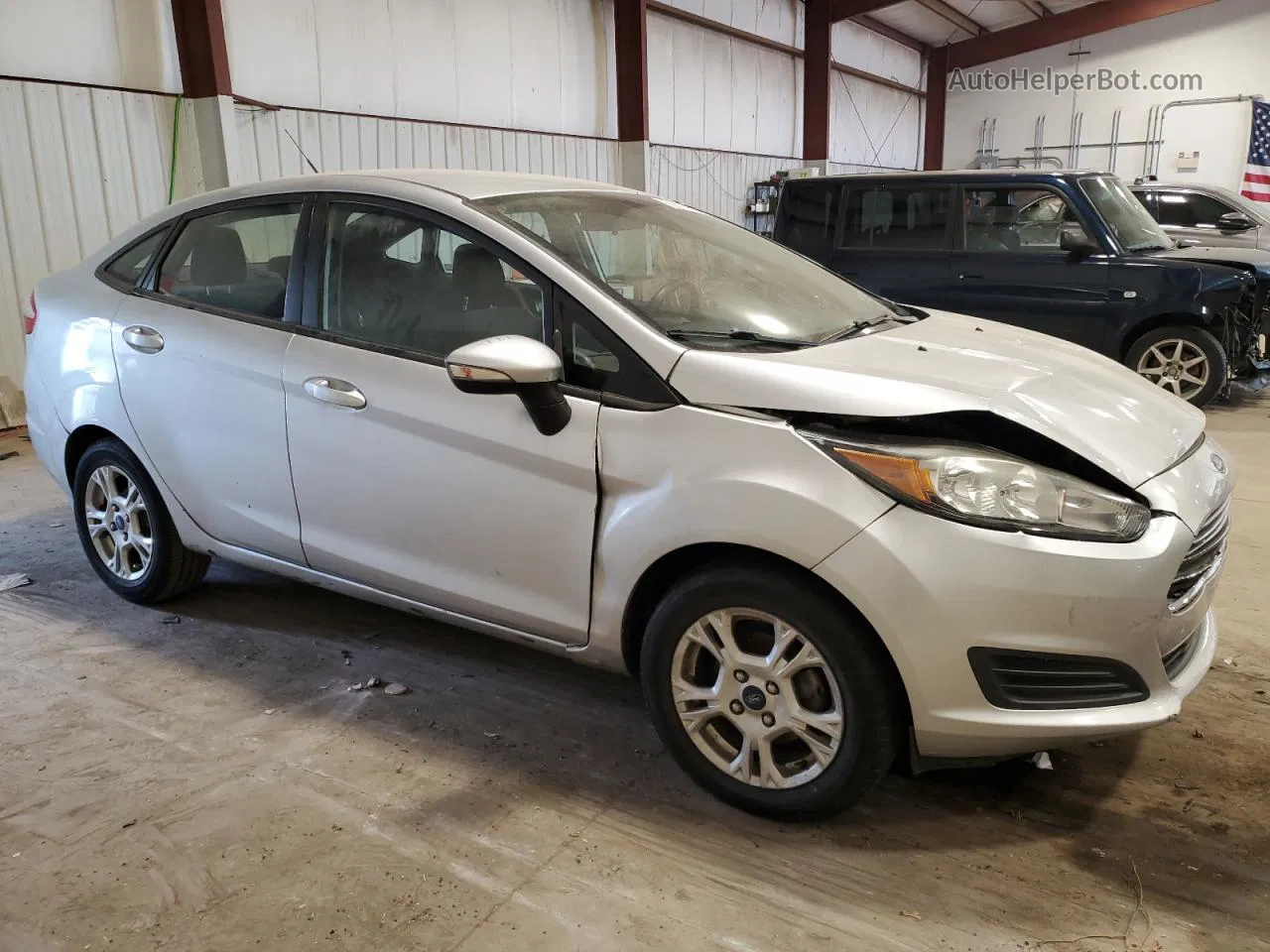 2016 Ford Fiesta Se Silver vin: 3FADP4BJ6GM179863