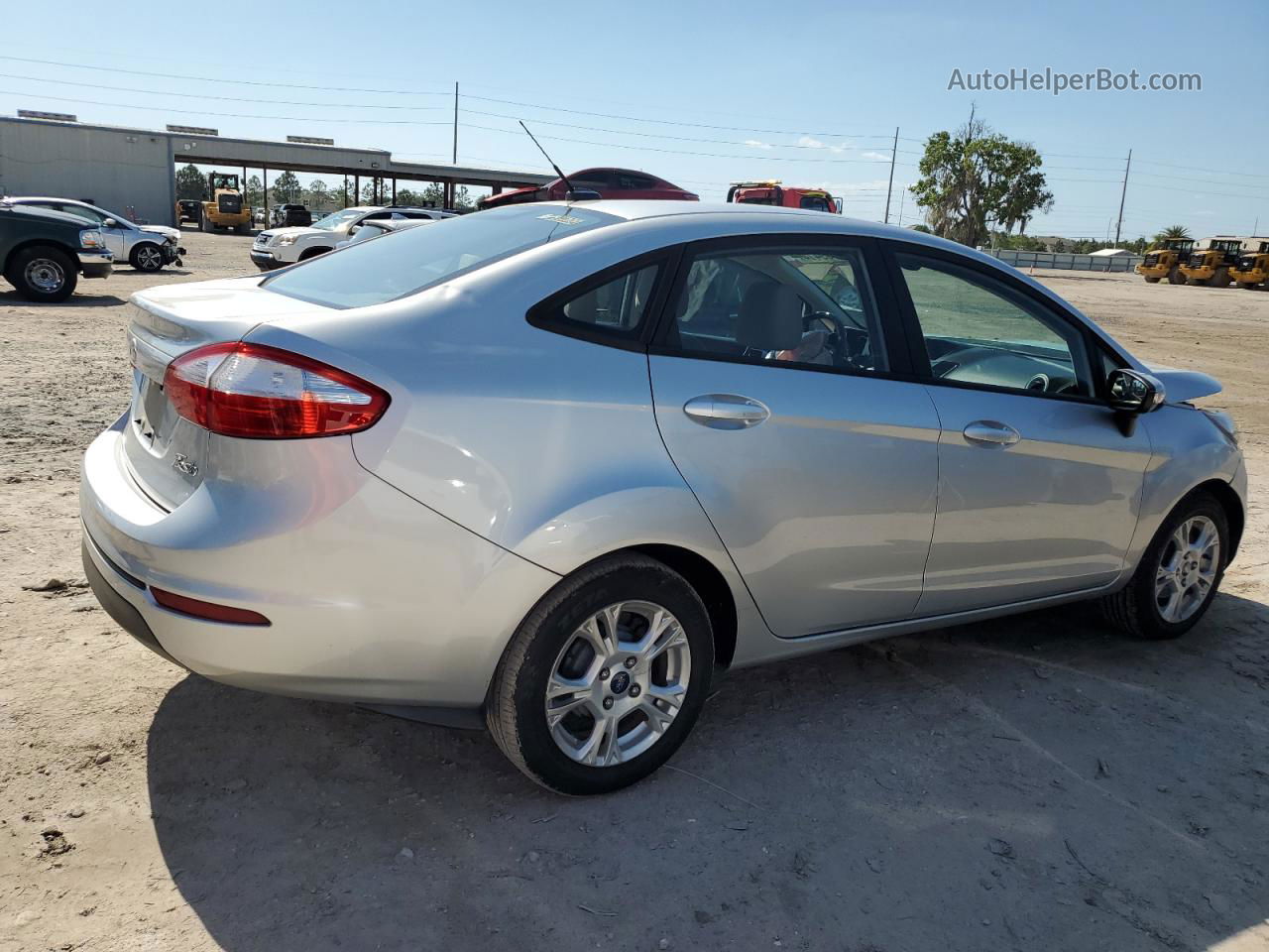 2016 Ford Fiesta Se Silver vin: 3FADP4BJ6GM180060