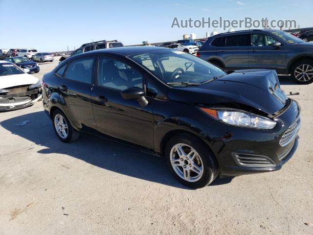 2017 Ford Fiesta Se Черный vin: 3FADP4BJ6HM103223