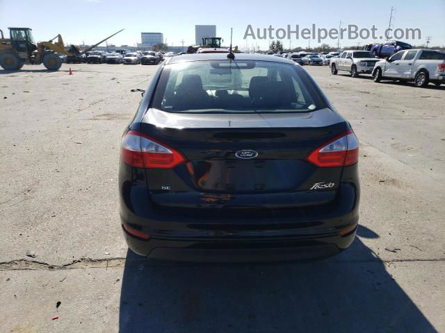 2017 Ford Fiesta Se Black vin: 3FADP4BJ6HM103223