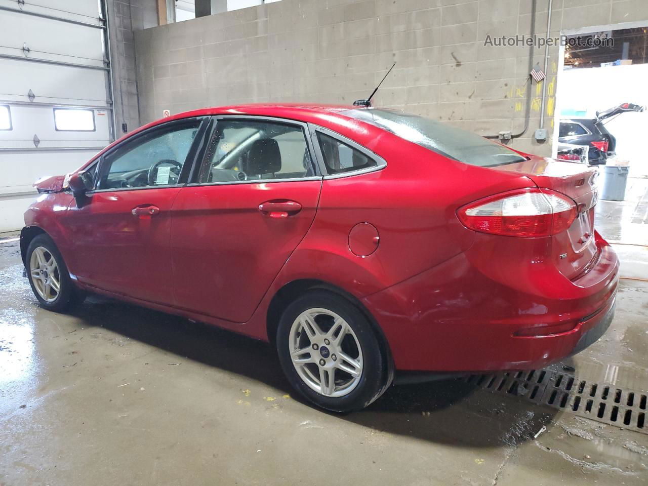 2017 Ford Fiesta Se Red vin: 3FADP4BJ6HM112858