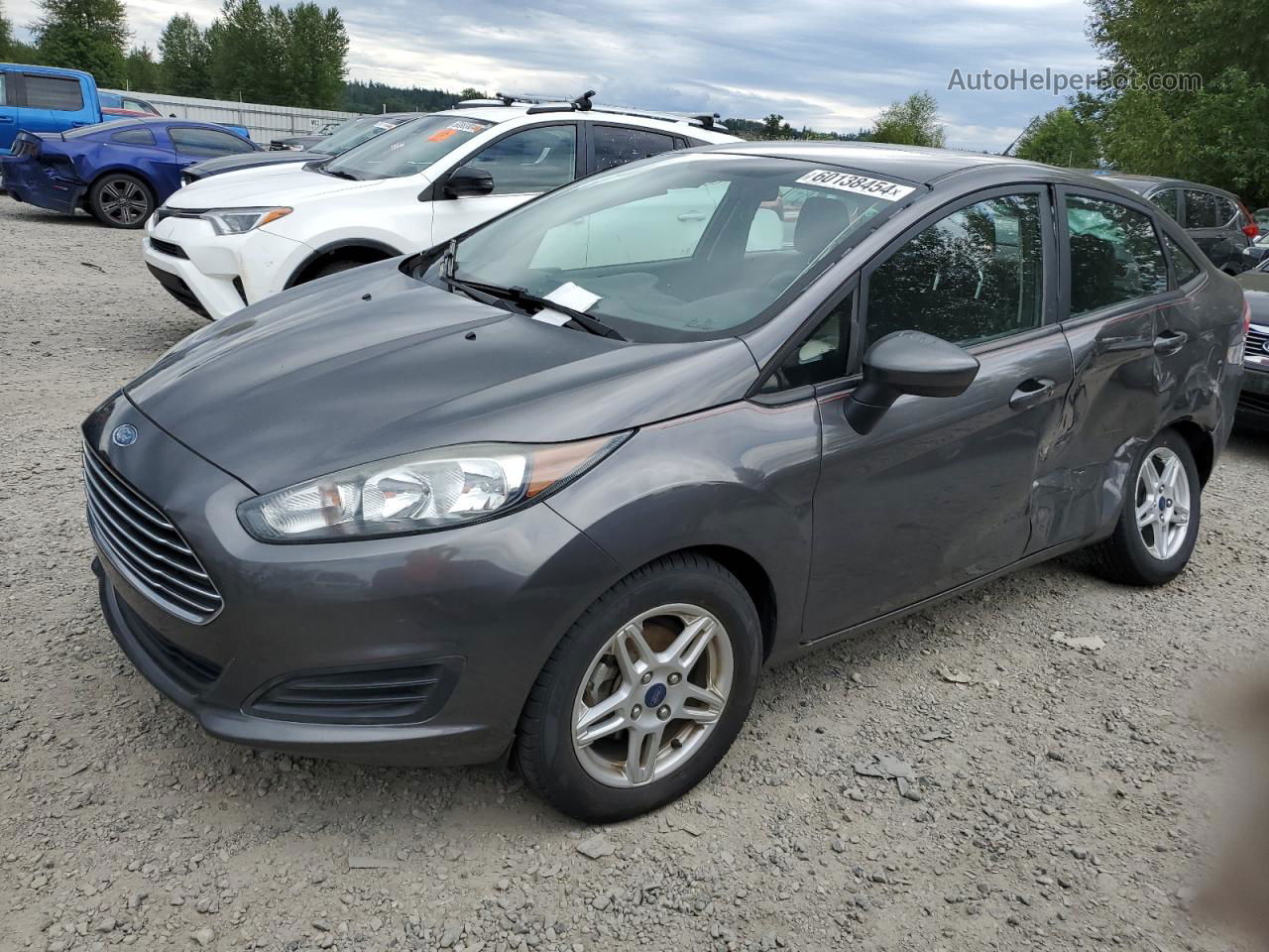 2017 Ford Fiesta Se Charcoal vin: 3FADP4BJ6HM126212