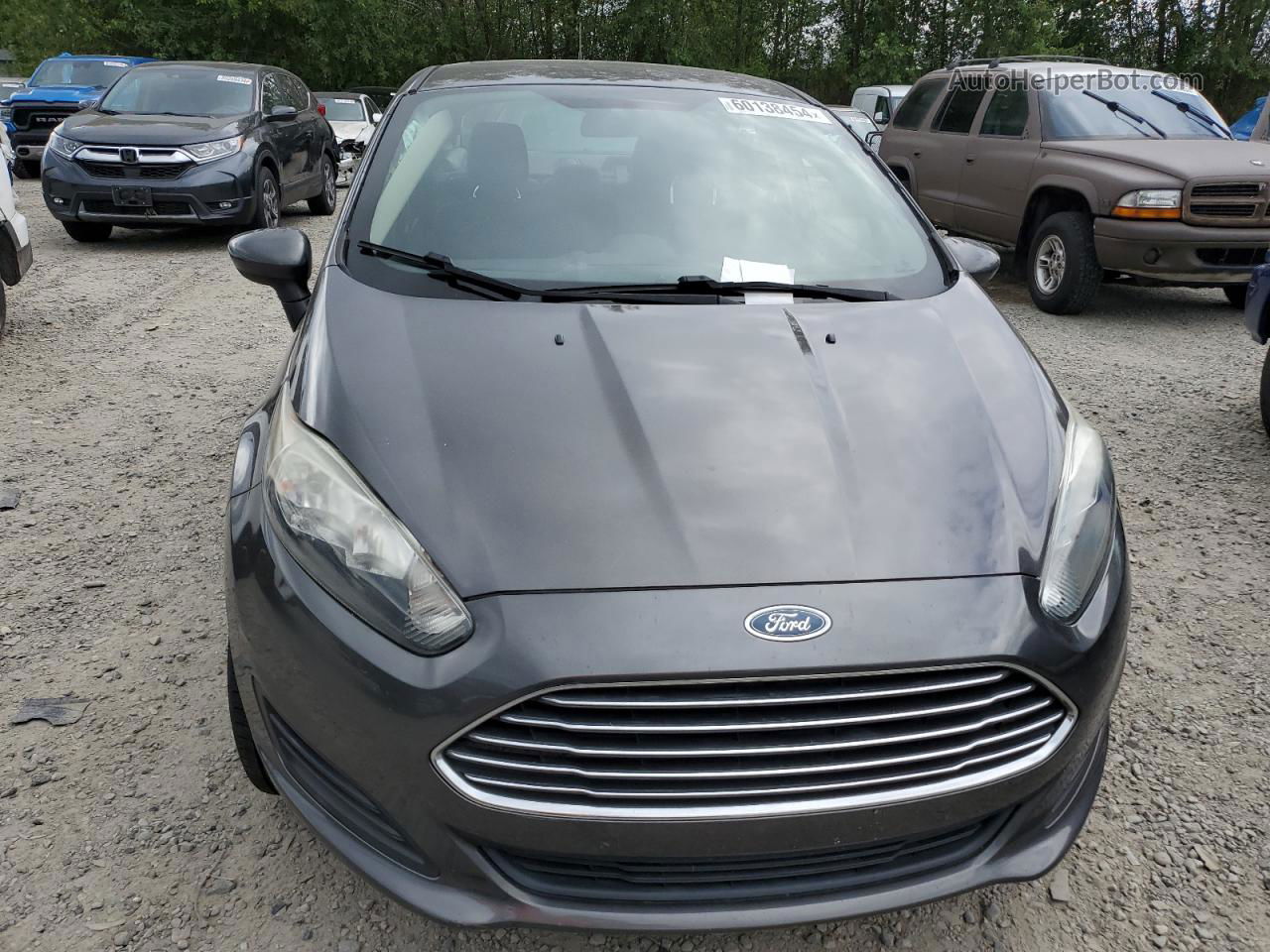 2017 Ford Fiesta Se Charcoal vin: 3FADP4BJ6HM126212