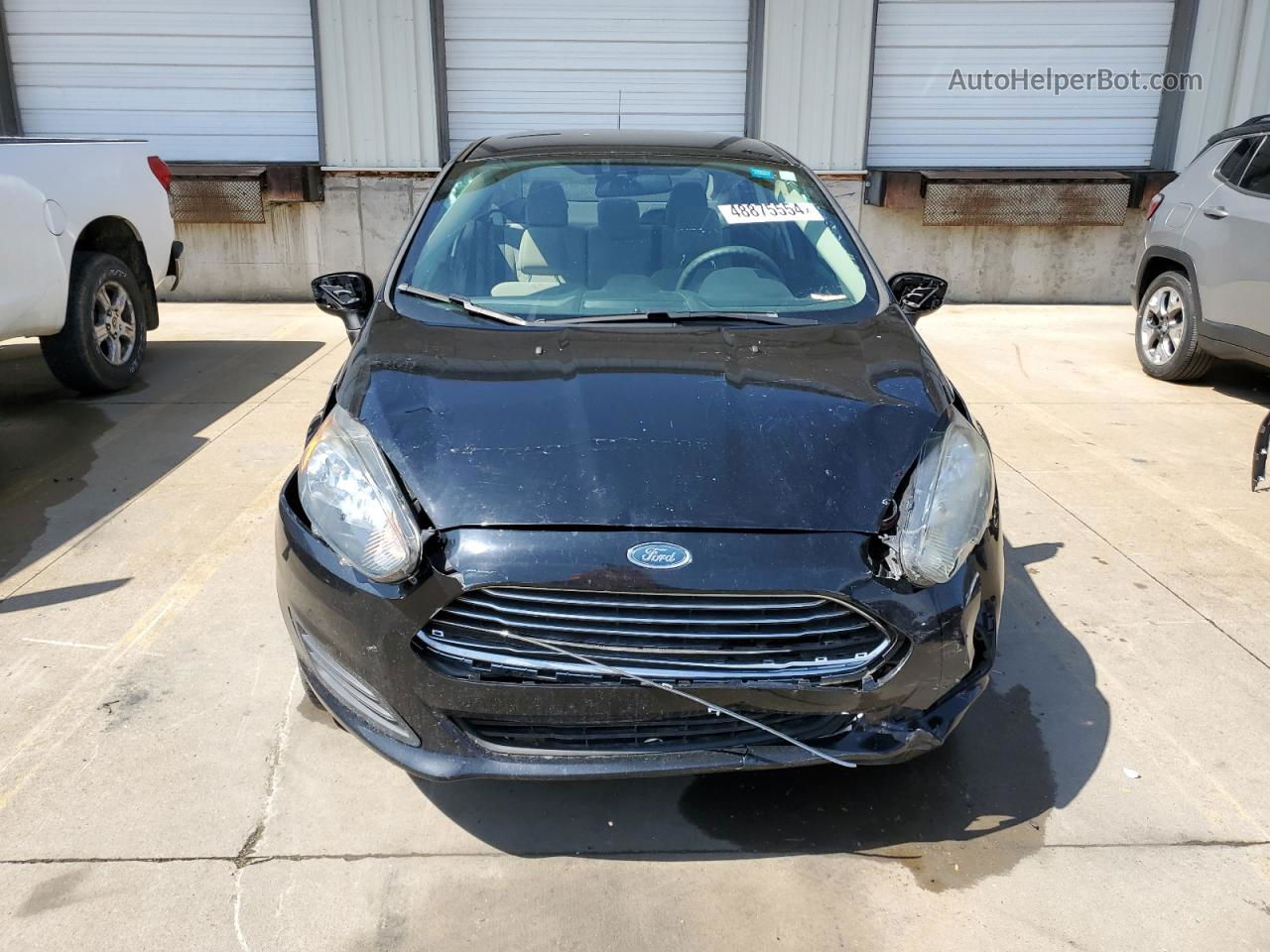 2017 Ford Fiesta Se Black vin: 3FADP4BJ6HM146010