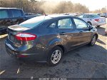 2017 Ford Fiesta Se Gray vin: 3FADP4BJ6HM146895