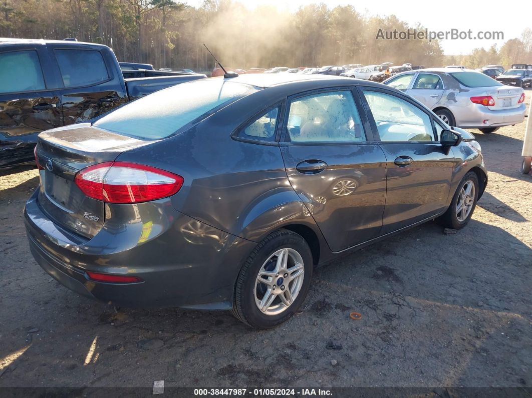 2017 Ford Fiesta Se Gray vin: 3FADP4BJ6HM146895