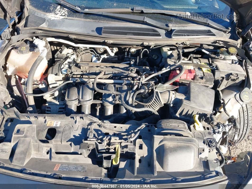 2017 Ford Fiesta Se Gray vin: 3FADP4BJ6HM146895