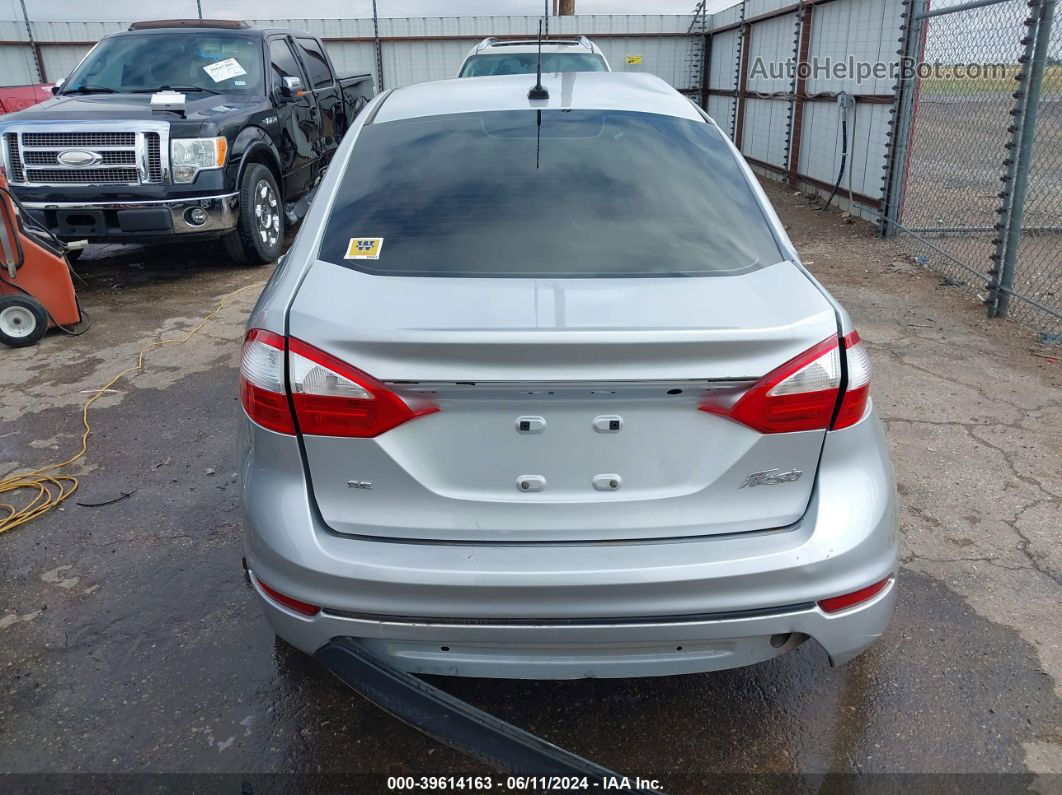 2019 Ford Fiesta Se Silver vin: 3FADP4BJ6KM108512