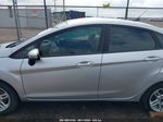 2019 Ford Fiesta Se Silver vin: 3FADP4BJ6KM108512