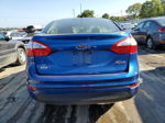 2019 Ford Fiesta Se Blue vin: 3FADP4BJ6KM126475