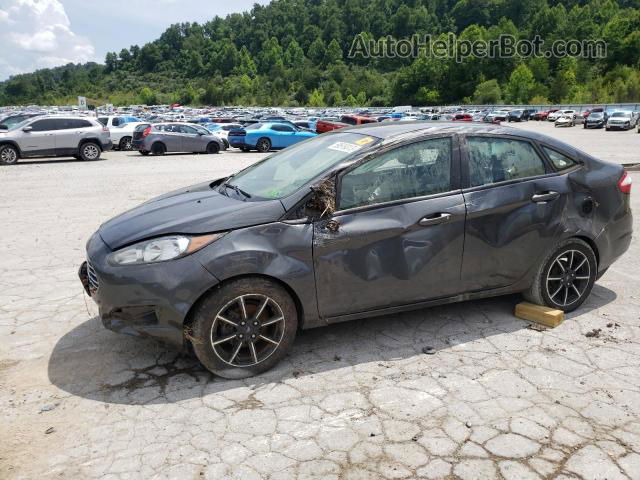 2019 Ford Fiesta Se Gray vin: 3FADP4BJ6KM126749