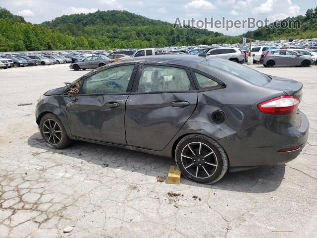 2019 Ford Fiesta Se Gray vin: 3FADP4BJ6KM126749